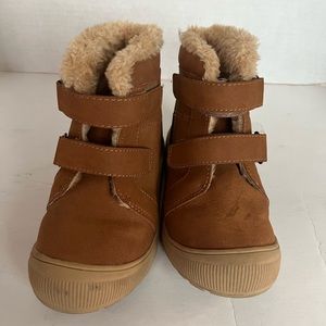 Toddler Boys' Haider Booties - Cat & Jack Brown